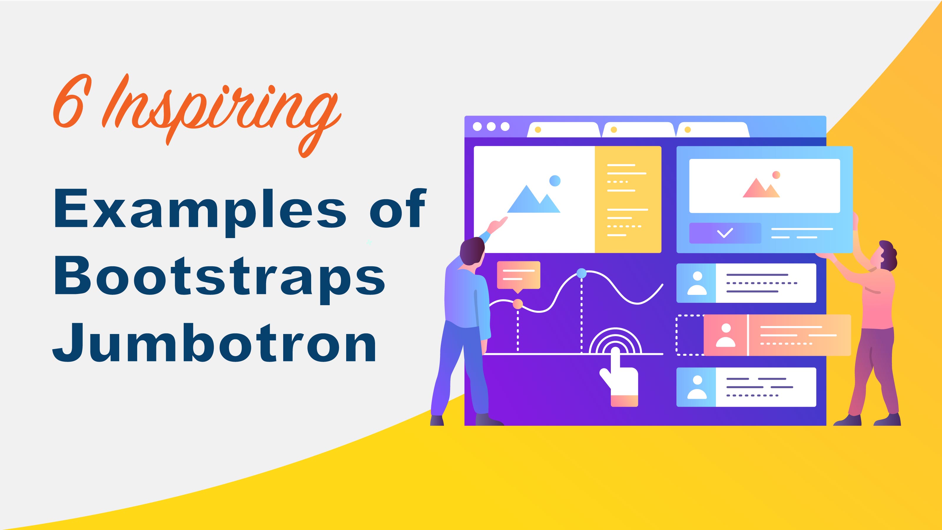 6 Inspiring Examples of Bootstrap Jumbotron